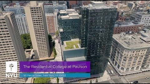 The Residential College at Paulson | NYU Residence Hall Tour