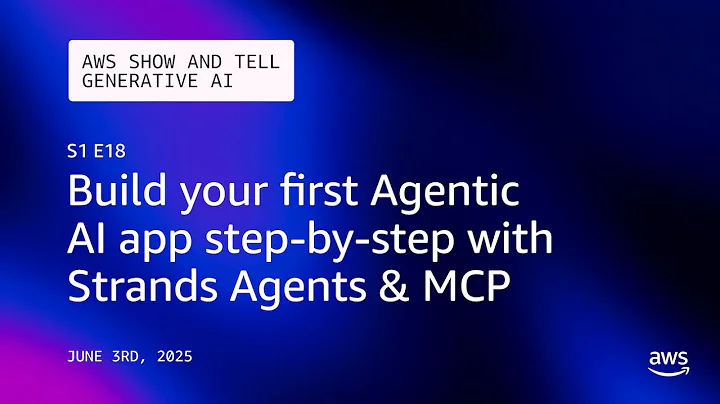 Build your first Agentic AI app step-by-step with Strands Agents & MCP