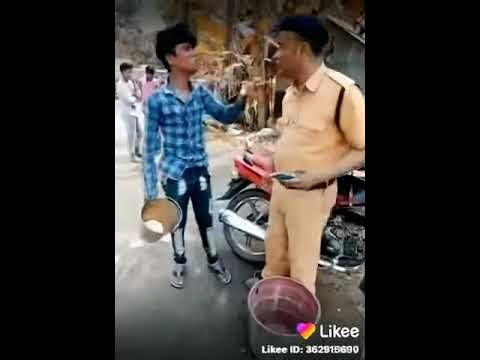 police+ man+funny incident by world challenge - YouTube