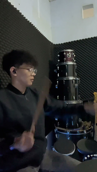 somebody's pleasure extended version - aziz hedra ( drum cover ) #shorts #drums #drumcover