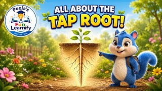 Roots | Taproot | Parts of a Taproot | Pooja’s Fun Learnify
