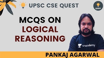MCQs on Logical Reasoning | UPSC CSE/IAS Prelims 2021/22 | Pankaj Agarwal