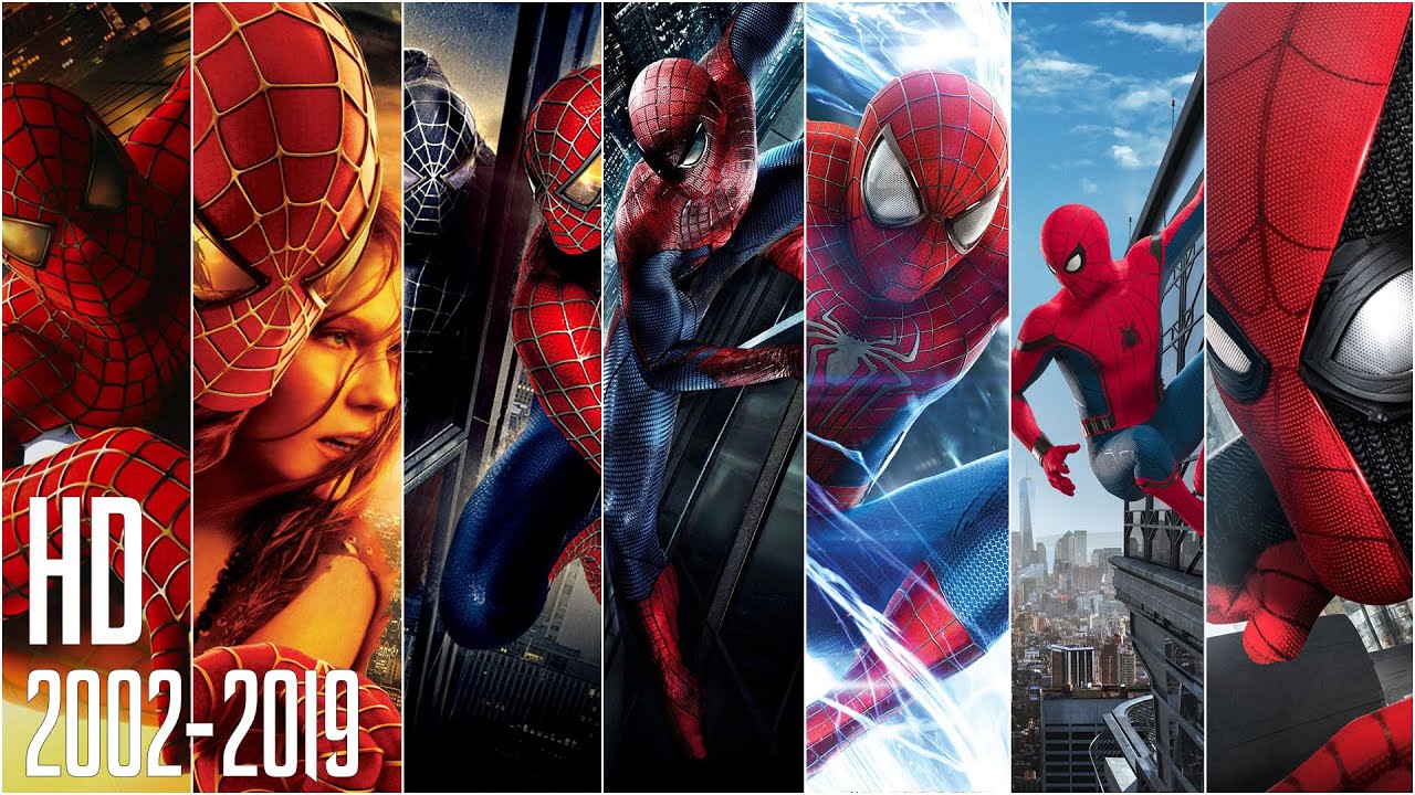 All Spider-Man Movie Trailers (2002-2019) - YouTube