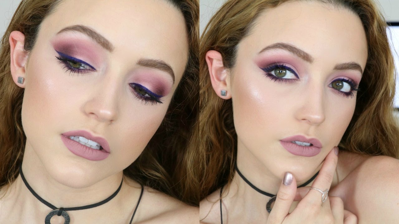 Mauve Purple Monochromatic Makeup Tutorial YouTube