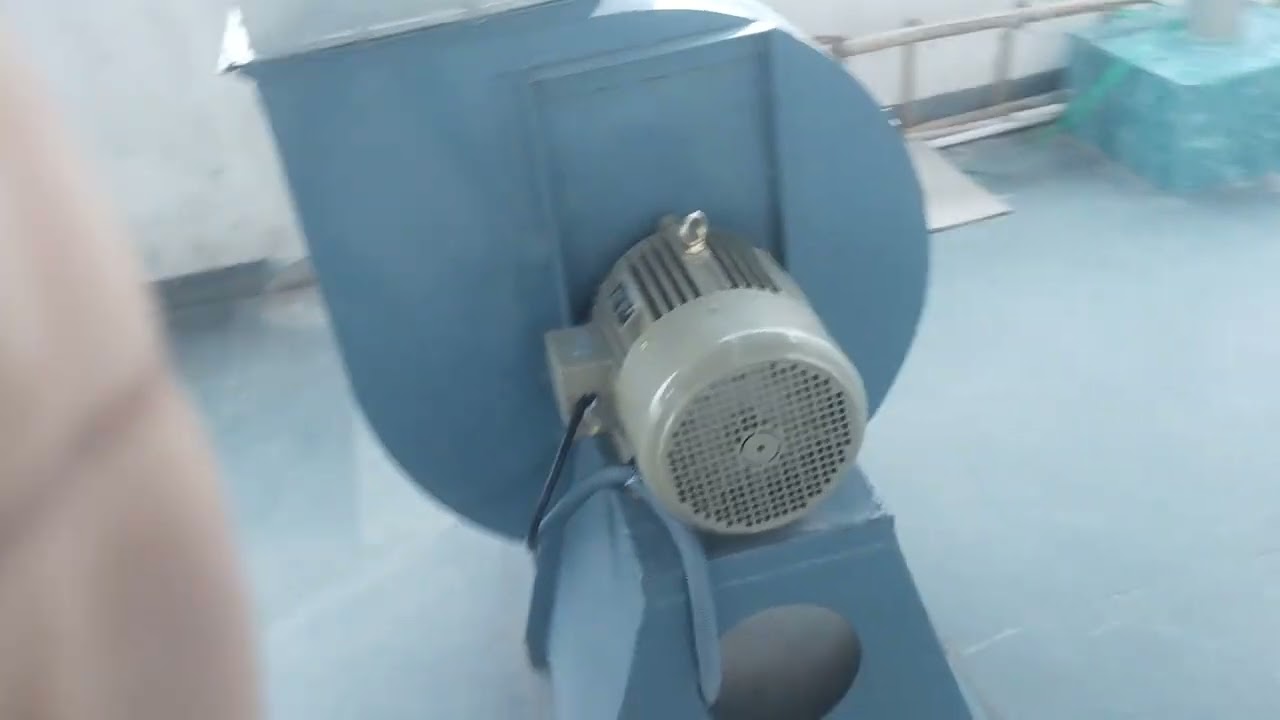 I.D. Fan Blower Installed with Ducting In Commercial Kitchen