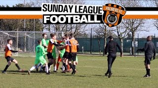 Sunday League Football - Semi Final Bust Up