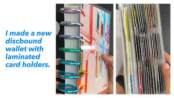 A discbound wallet - Setting up my planning system for 2023, Part 4