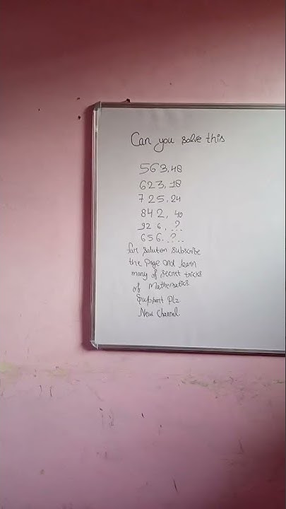 math secret tricks by Himanshusharma264 - YouTube