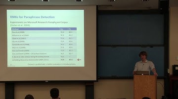 CS224D Lecture 10 - Lectures from 2015 - Advanced Recursive Neural Networks