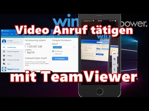 Update New Mit TeamViewer Video Anruf tätigen