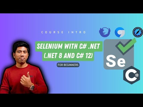 Selenium with C# .NET For Beginners Course Introduction