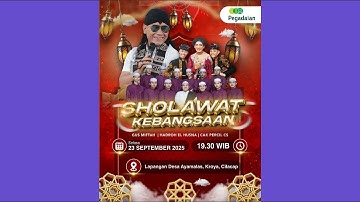 Live - Sholawat Kebangsaan Bersama Gus Miftah | Cak Percil CS | Hadroh El Husna