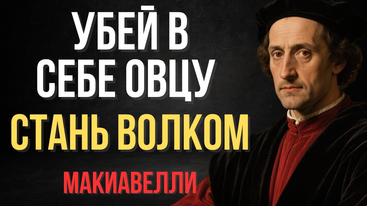 Убей в себе овцу - современны мир требует волка | Макиавелли