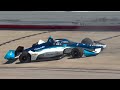 David Malukas Wrecks Hard After Contact | 2025 INDYCAR at Nashville