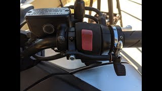 Universal Generic Throttle Lock Install 2012 Honda NC700X