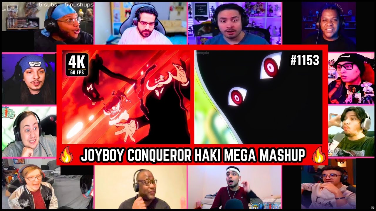 One Piece Episode 1153 Mega Reaction Mashup -ワンピース 第1153話 リアクションマッシュアップ 