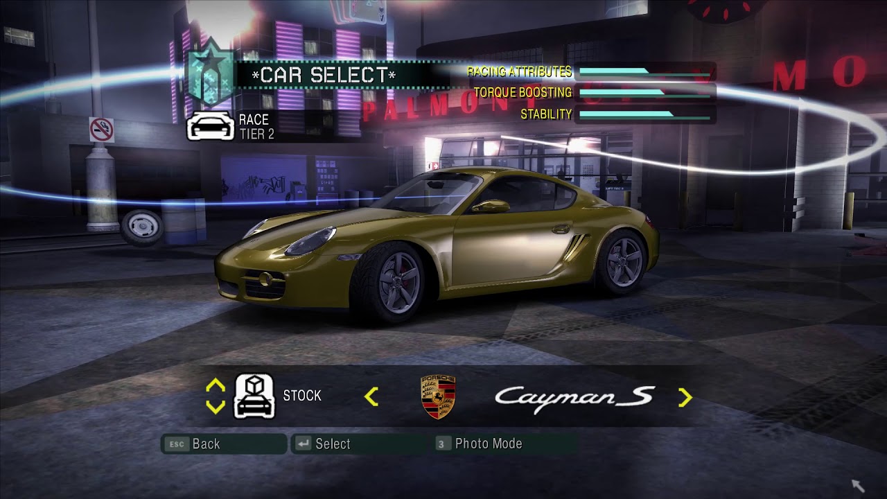 Need for Speed™ Carbon Battle Royale: Full Car List