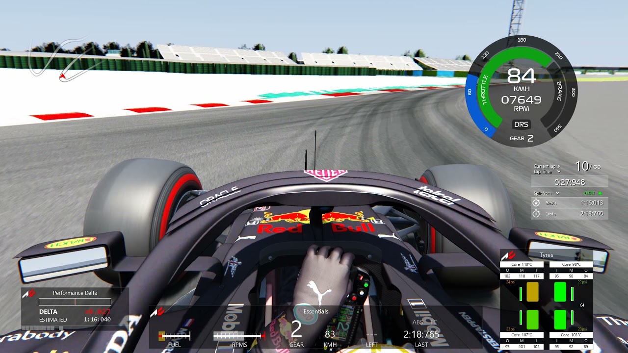 Max Verstappen / MagnyCours / F1 2021 / Assetto Corsa YouTube