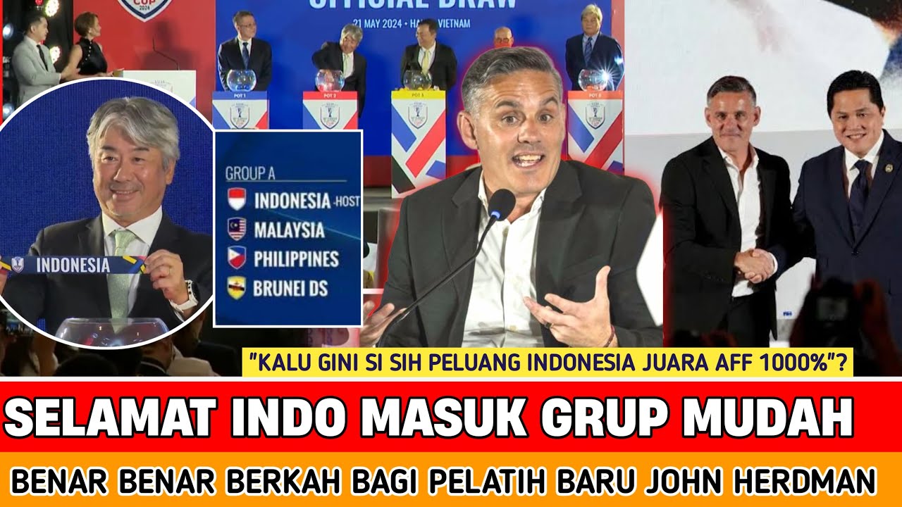 🔴 KEUNTUNGAN BESAR BAGI INDONESIA ‼️ Jhon Herdman langsung dapat Peluang besar untuk juarai AFF?
