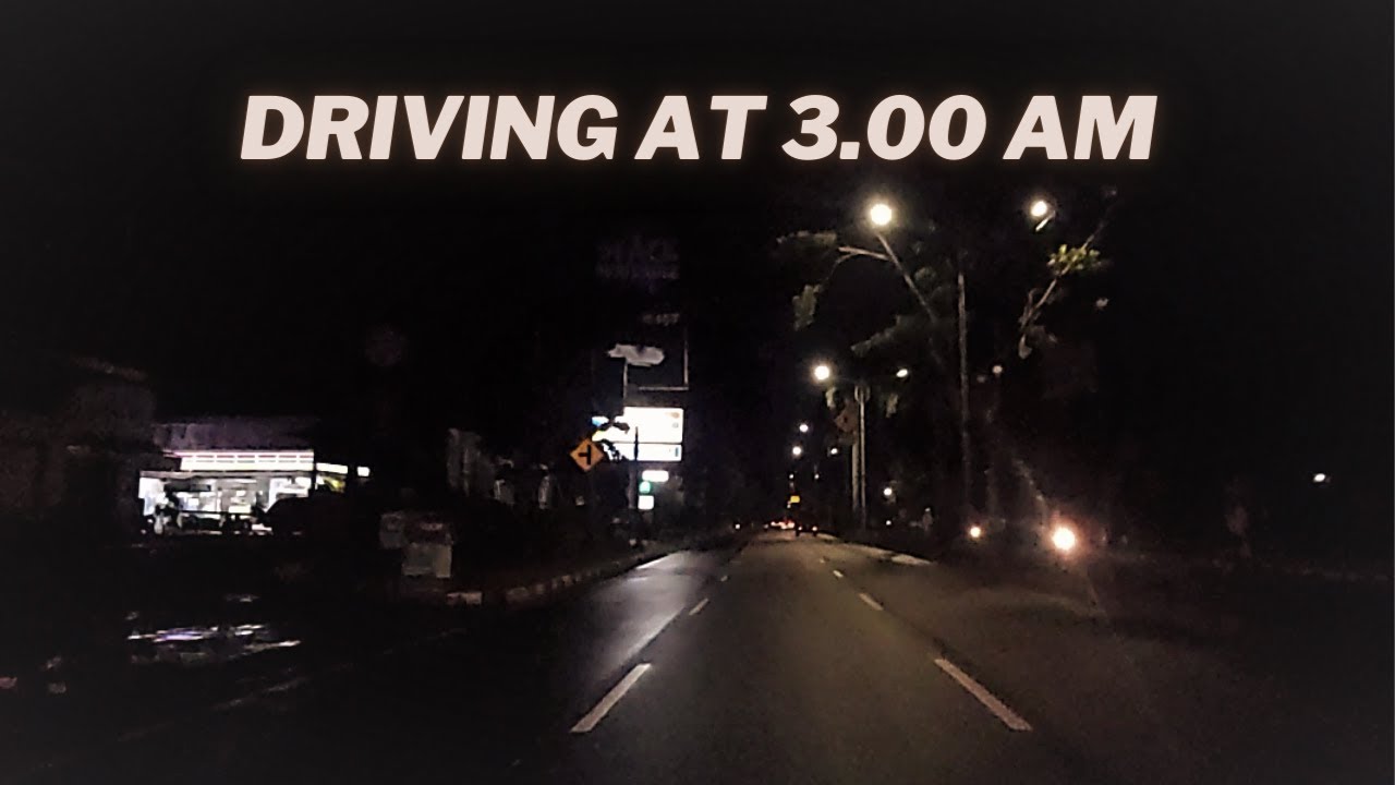 Take a Night Drive in Jakarta at 3.00 AM - ASMR Car Ride from Jalan Radio Dalam to Pondok Indah