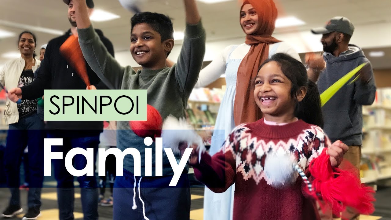 SpinPoi visits Mt Roskill Library | Poi for Kids