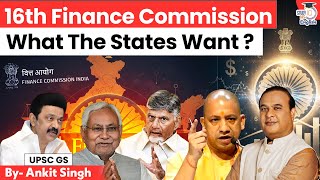 Full 16th Finance Commission: The BIG Fiscal Fight Explained! | States vs Centre | By Ankit Singh News