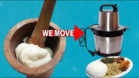 Multifood Processor | Yam Pounder Machine | Electric Meat Grinder