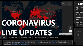 [LIVE] Coronavirus Pandemic: Real Time World Map, News, Deaths, Current Cases