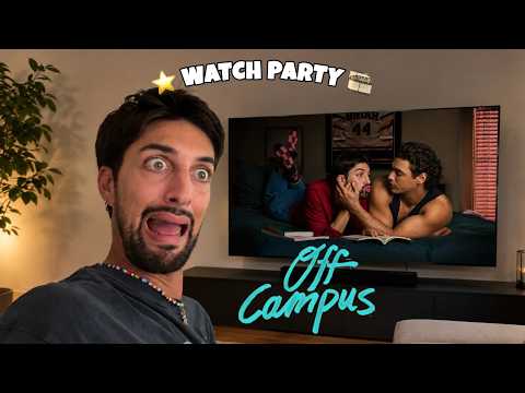 WATCHING "OFF CAMPUS" TOGETHER 🏒 - reaction video