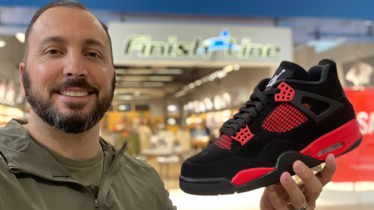 Jordan 4 Red Thunders Crimson Pickup Vlog These Are Fire YouTube