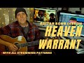 Heaven by Warrant Acoustic Guitar Song Lesson with all Strum Patterns