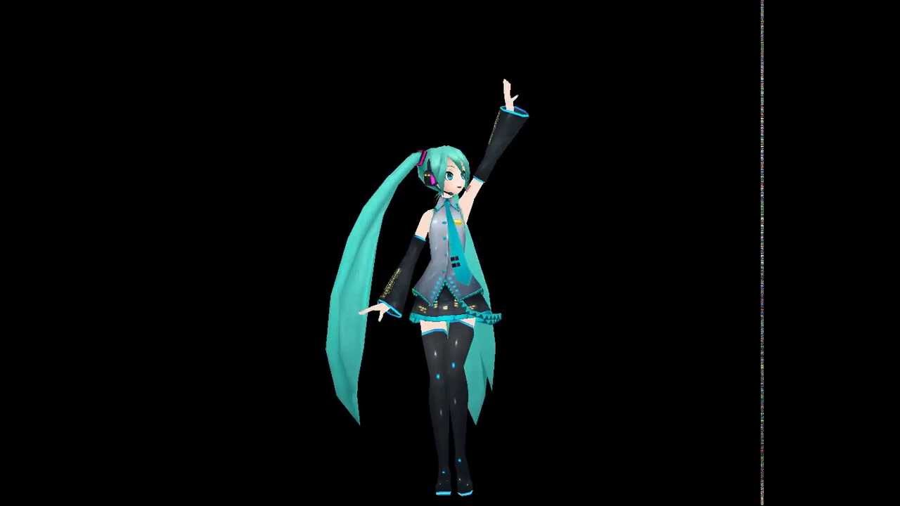[MMD] Hatsune Miku WAVEFILE Hologram ready