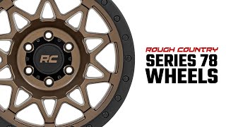 Series 78 Wheels in Bronze