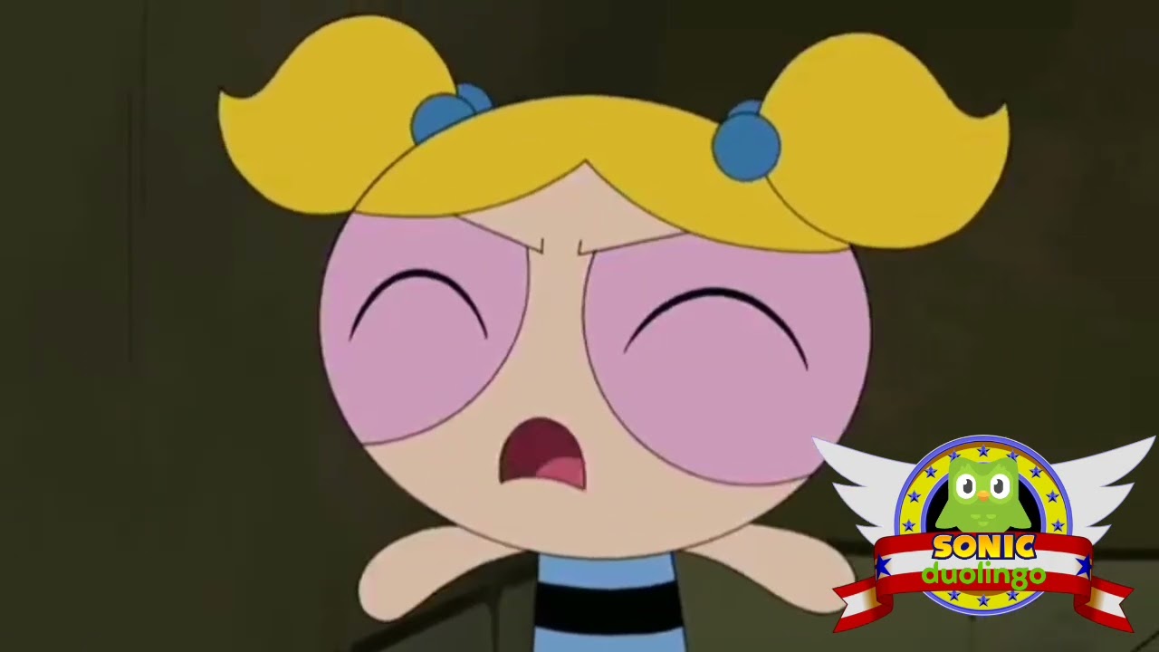 PowerPuff Girls Bubbles Yahoo! Logo (Sonic Duolingo Fan 3k)