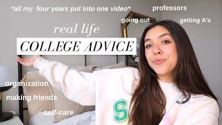 what I wish I knew before college (ADVICE from a SENIOR)