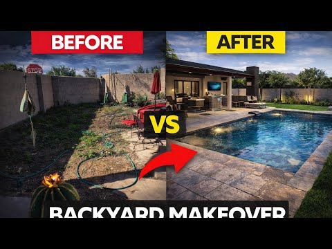 Before & After Backyard Transformation
