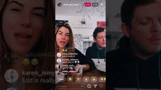 Aimie, Gribby and Edd Seven Saturday Instagram Live 09/01/21