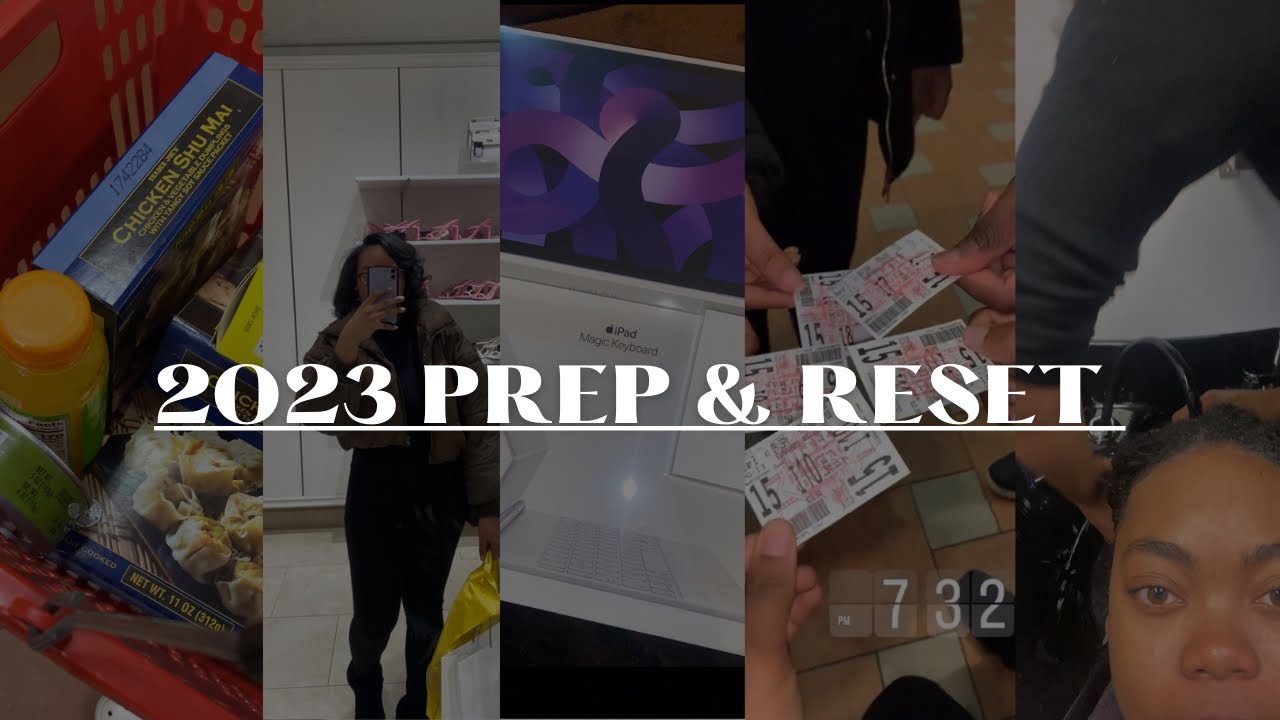 2023 RESET VLOG| unboxing IPad + Magic Keyboard, hair appointment, gym, hanging with friends & etc!