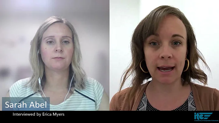 Sarah Abel - How does involvement with ITE help me...