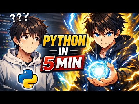 Your First Python Program 🐍 | Like Naruto Uzumaki Learning Rasengan”