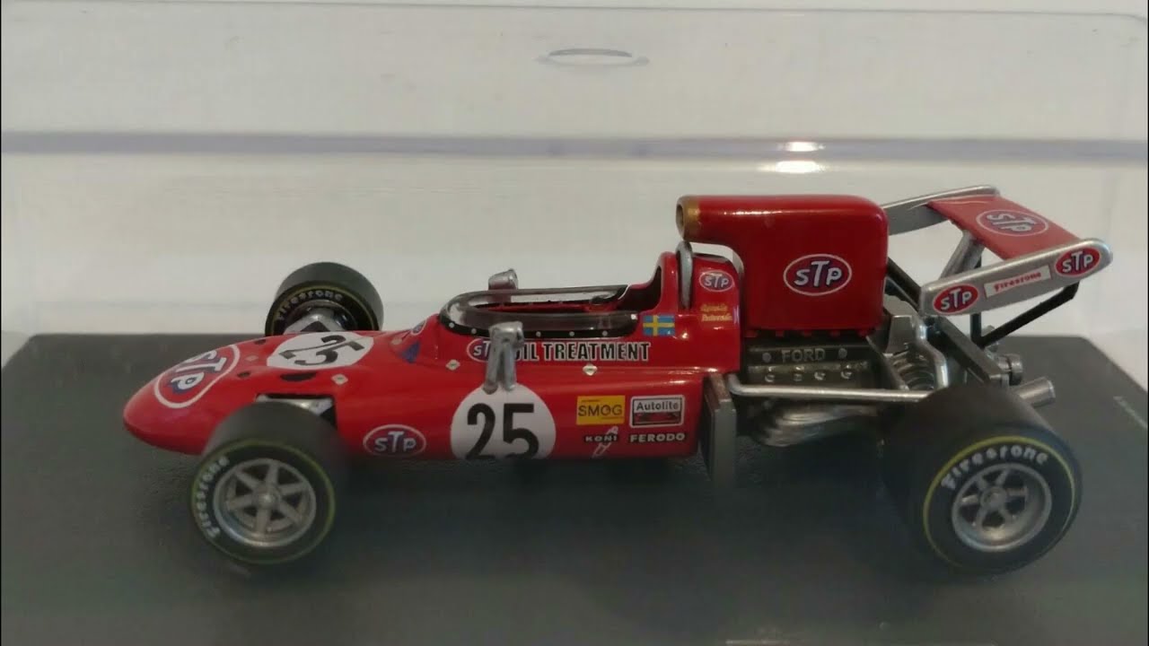 ***SOLD*** Atlas Editions GRAND PRIX LEGENDS OF FORMULA 1   March 711 - 1971 Ronnie Peterson -