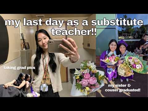 BUSY FINALS WEEK AS A GRAD STUDENT | graduations, taking grad pictures