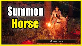 How to Summon Horse and Dismount in Elden Ring (Easy Method)