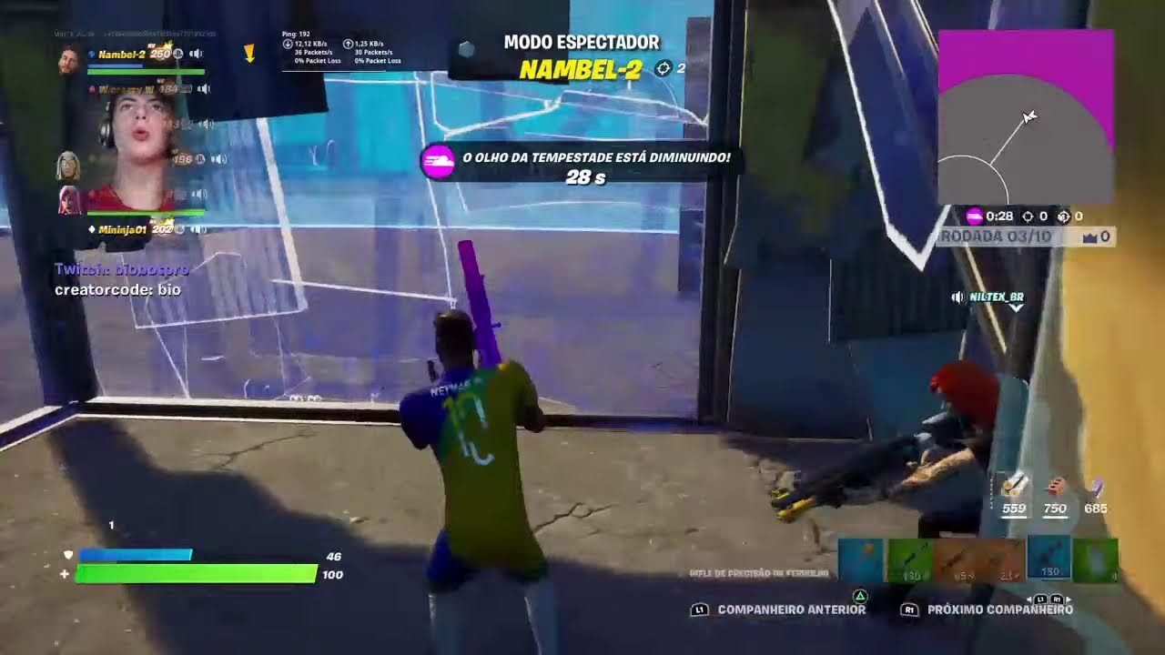 Live com o MiNinja01