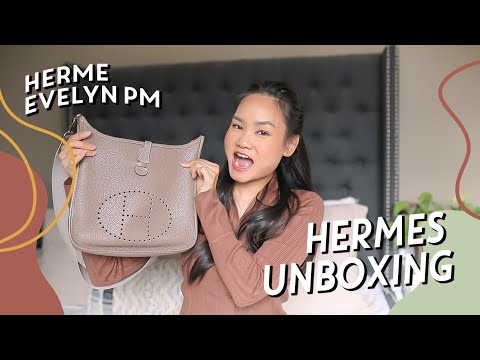 Hermes Evelyne Comparison and Unboxing GM Vs PM 