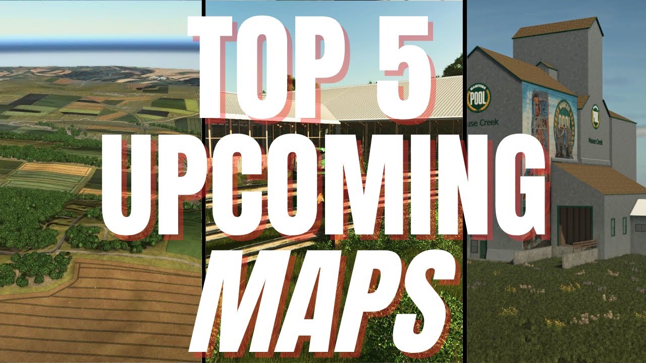 ТОП-5 БУДУЩИХ КАРТ ДЛЯ КОНСОЛИ | Farming Simulator 25