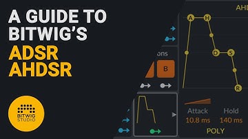 More control with the ADSR and AHDSR modulators on Bitwig