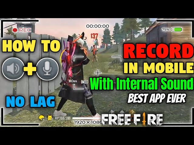 How To Record Free Fire Gameplay On PC and Laptop In 2022 