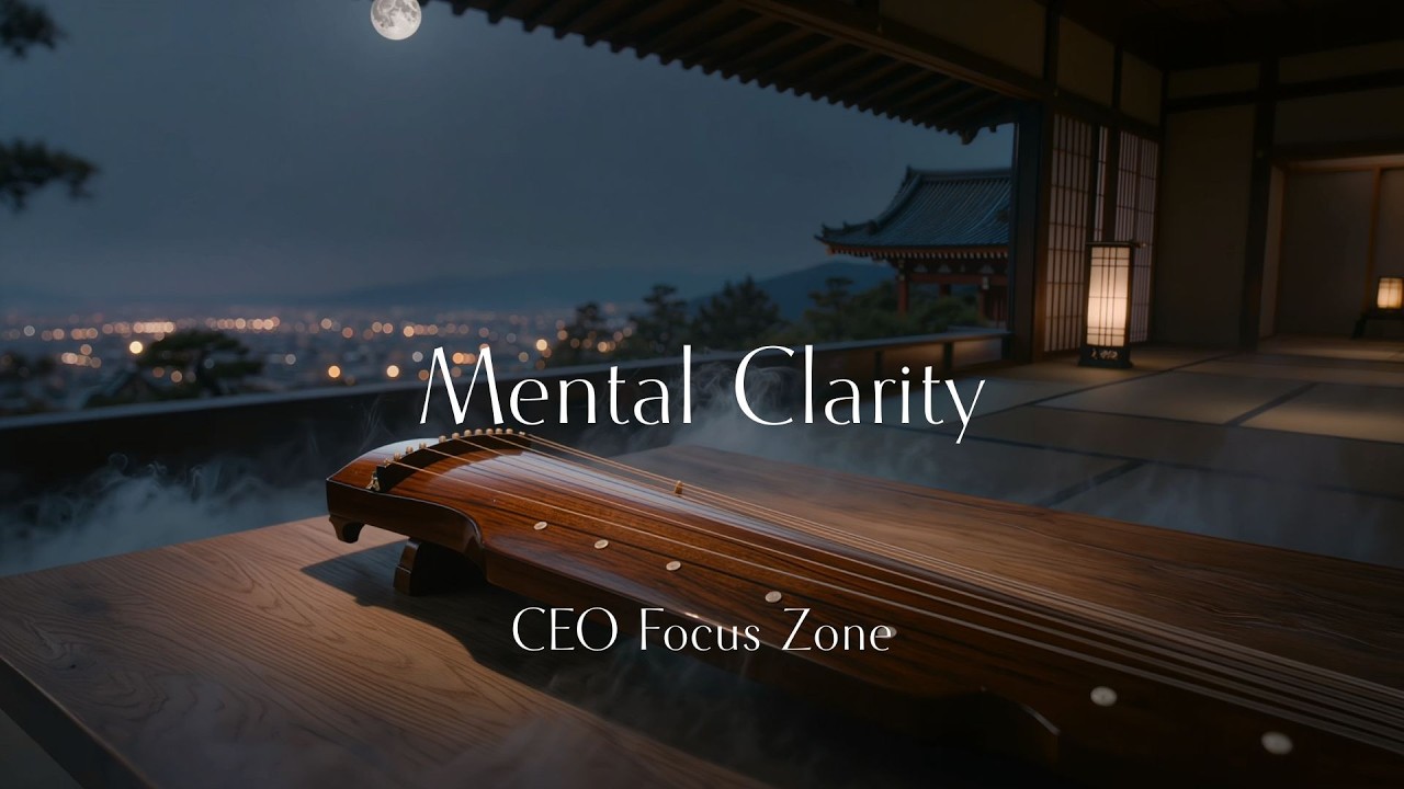 Deep Focus Japanese Koto | Ambient Music for Late Night Work - Session 04