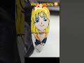 I Tried Sailor Venus Nail Art 🌙 | Anime Nails Tutorial | Sailor Moon Anime Nails#Happy New Year#